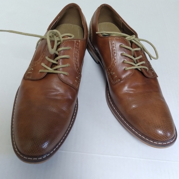 Madden By Steve Madden Tan Toecap M-Alk Men's Lace Up Oxford Shoes Size 9 - Picture 2 of 10